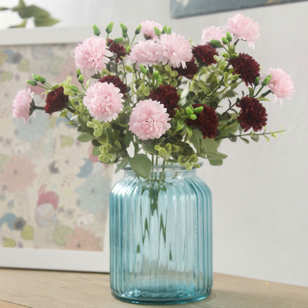 Artificial Pink Lilac Plants for Vase Arrangement Home Living Room Bedroom Decor