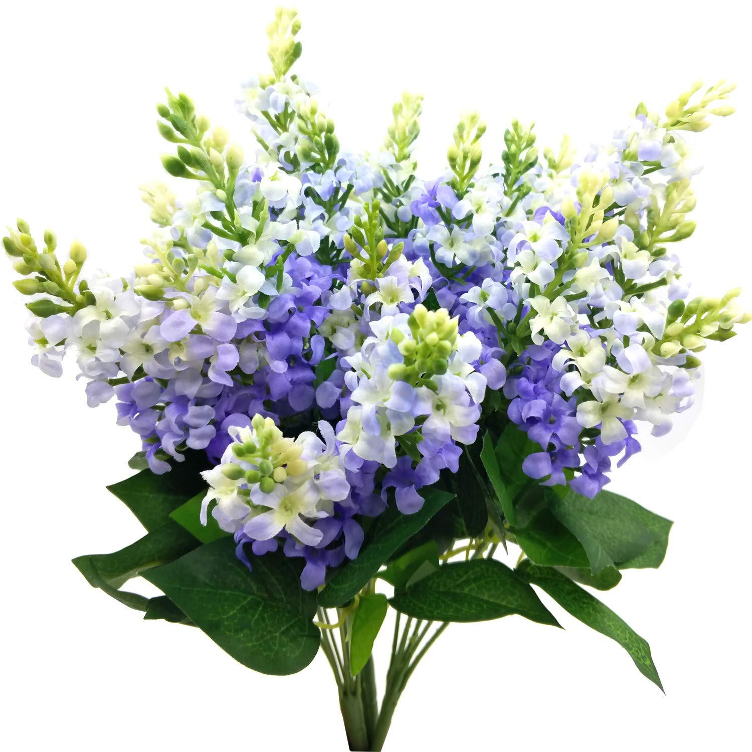 Artificial Fake Flowers Silk Plastic Plant Arrangement 3 Bouquets – Home Indoor
