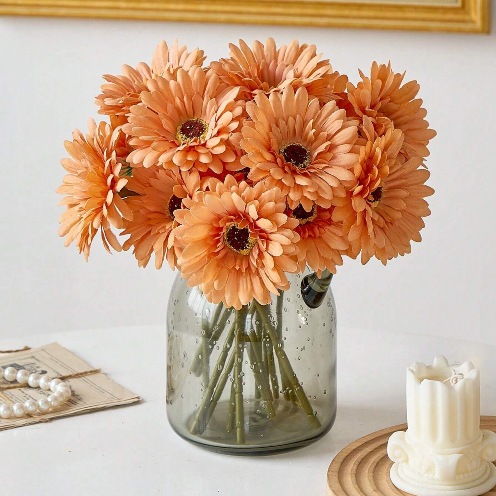 Home Decor Artificial Flowers Daisies Flower Indoor Outdo Decoration House Decor