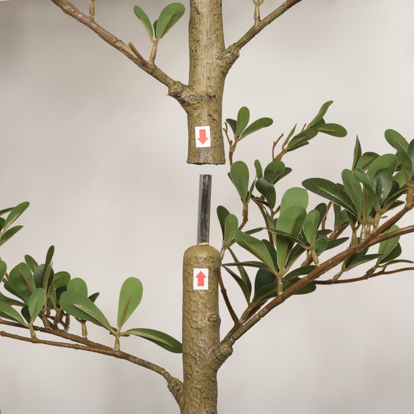 7FT Artificial Black Olive Tree Realistic Tall Elegant Fake Plant for Home Decor