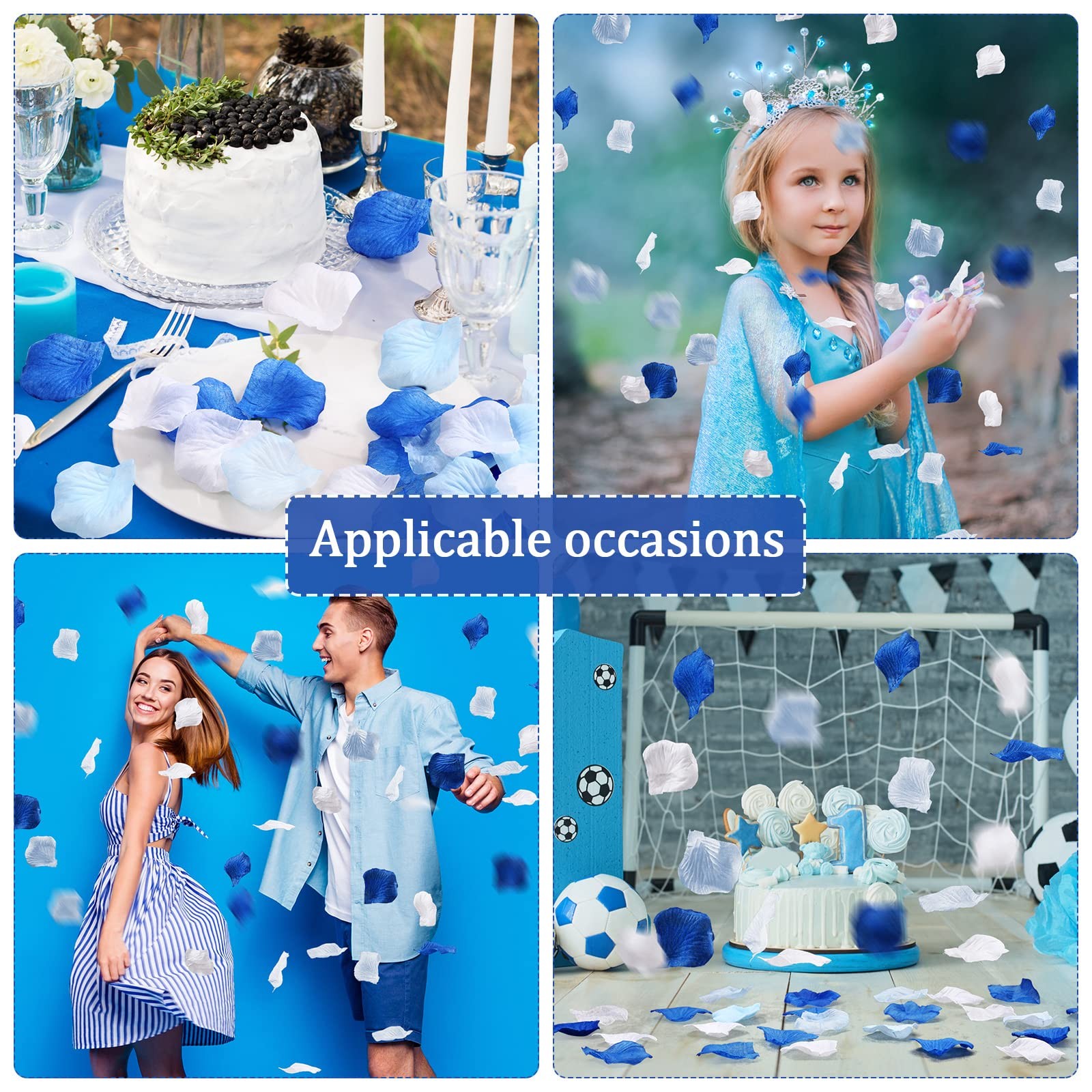 1600PCS Bulk Artificial Rose Flower Petals For Wedding Aisle Decor Table Scatter