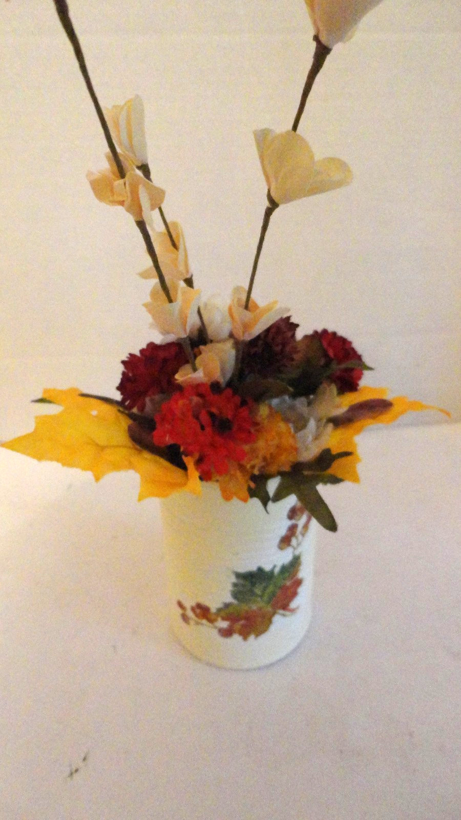 Autumn Floral Arrangement Thanksgiving~Tabletop~ 12 inches~ Handmade