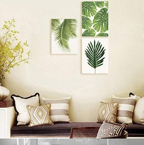 30 Pcs Faux Palm Leaves with Stems Artificial Tropical Plant Imitation Safari