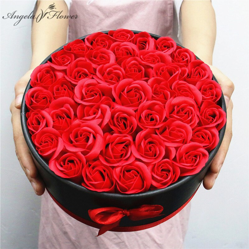 Custom Letter Number Soap Flowers + Gift Box – Perfect for All Occasions