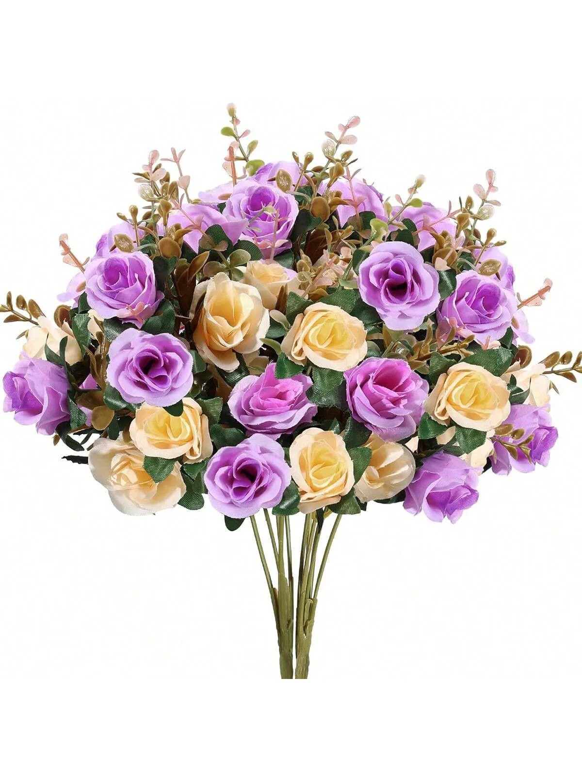 Silk Artificial Rose Flowers Wedding Decoration Bride Bouquet Diy Scrapbooking