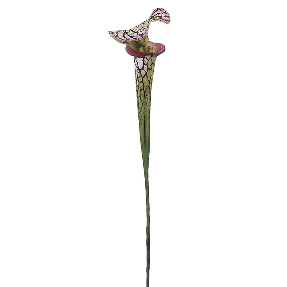 23″ ARTIFICIAL Pitcher Plant Stems real touch three stems