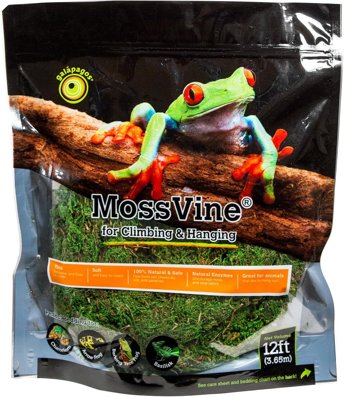 Galápagos (05266) Mossvine, Real Moss Vine, 12FT, Green