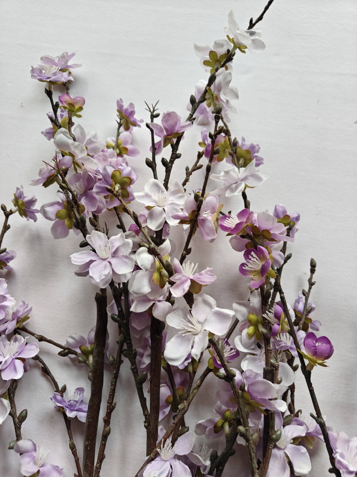 5Pcs Artificial Cherry Blossom Flowers 43 Inch Long Stem Cherry Blossom Lilac