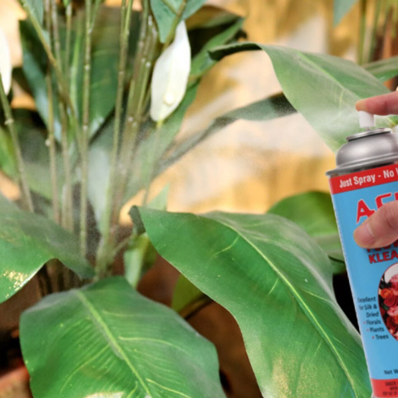 Flower Aerosol Cleaner Spray Renew & Refresh 14.5OZ Pack of 2
