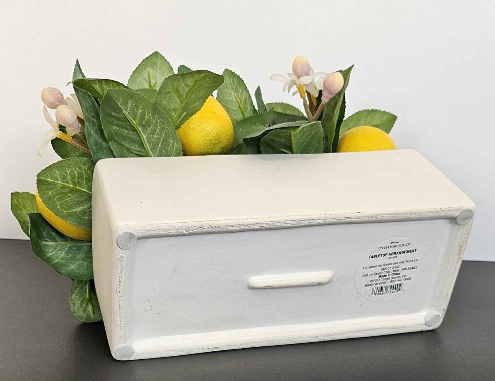 Lemon Tabletop Arrangement Artificial Lemon Threshold Home Decor Centerpiece