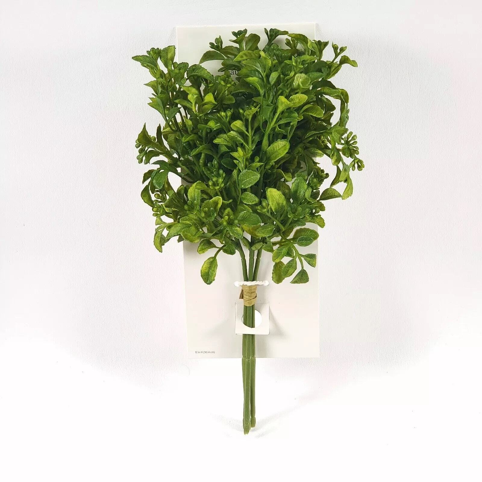 Threshold 8″ Faux Boxwood Blooming Stems for Bouquet or Tabletop Vase NEW Target