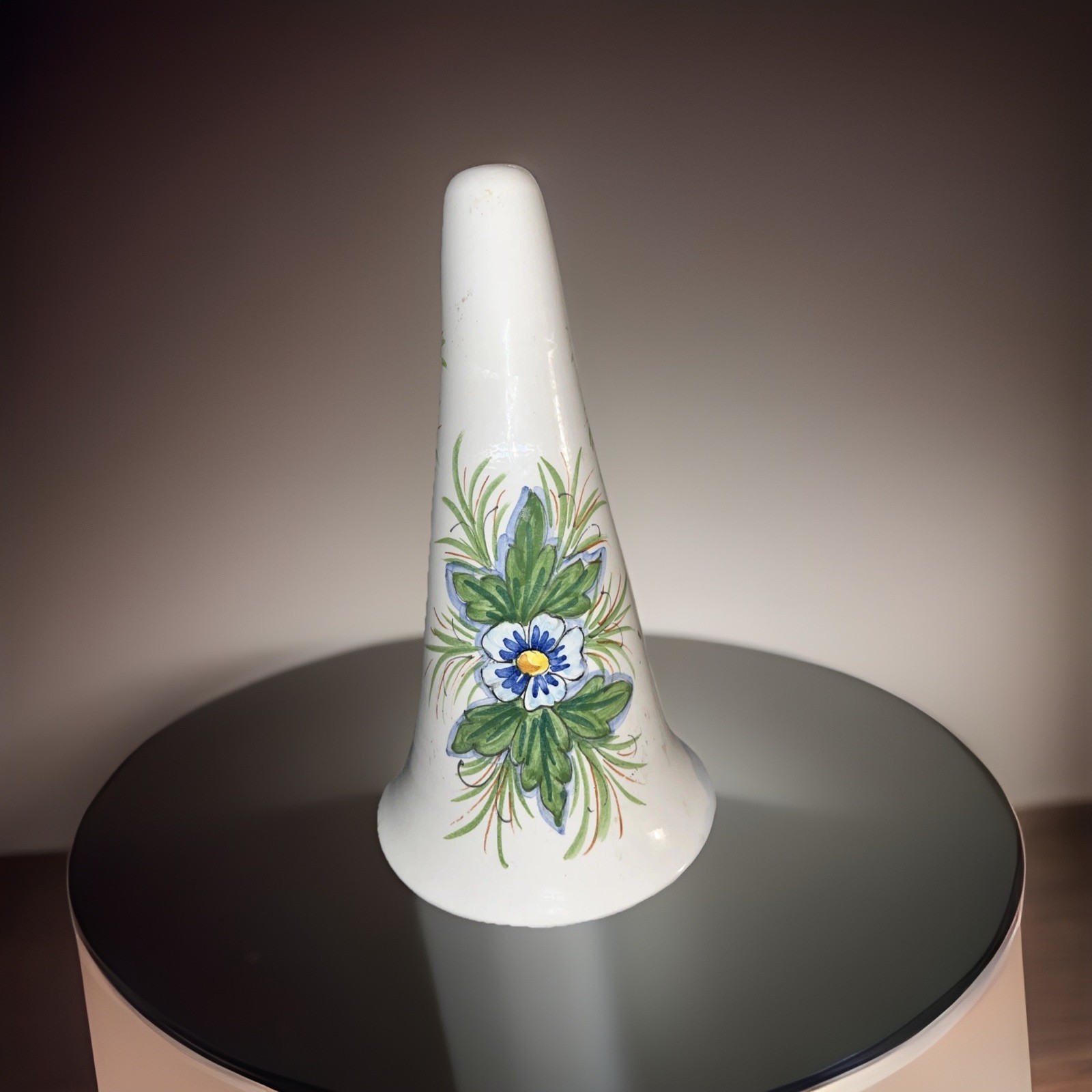 Ultra Rear Italian Handcrafted And Painted topiary cone Decoration Antique ￼￼
