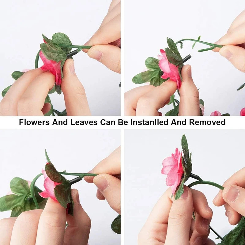 250CM Artificial Rose Flowers for Wedding Home Room Decoration Autumn Garden