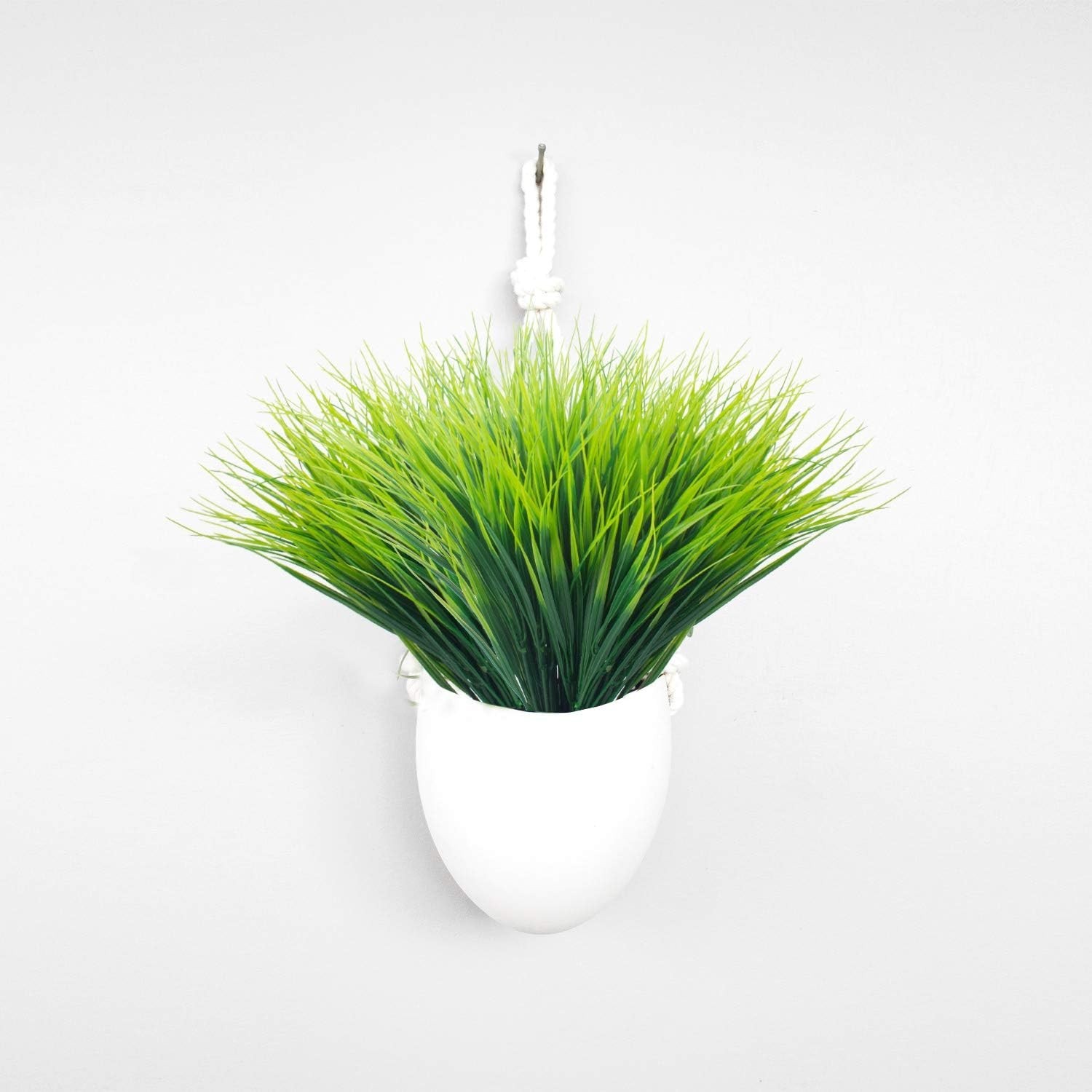 Lifelike 20 Bundle Greenery Shrubs – Fade-Proof Artificial Wheat Grass Set