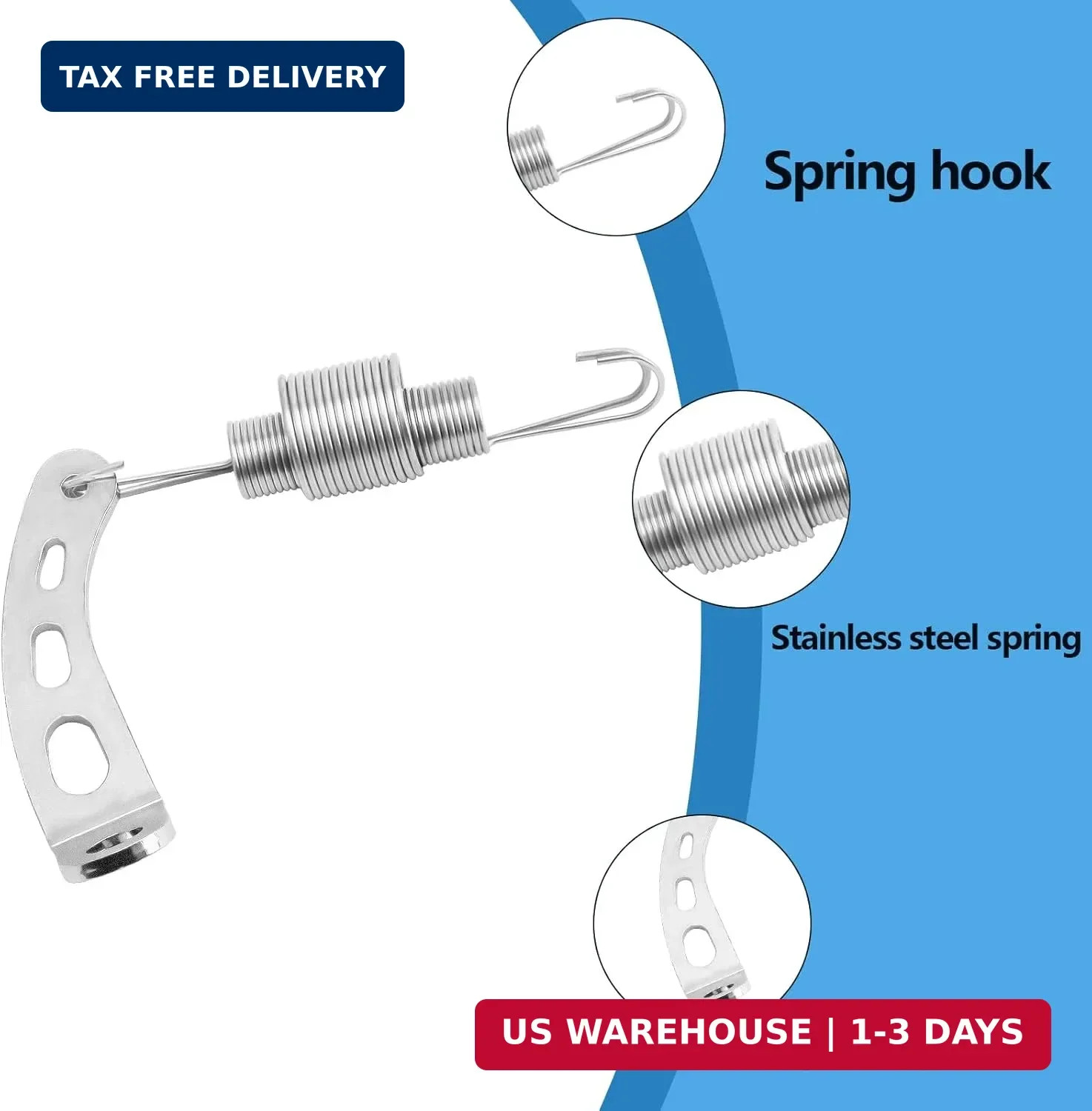 Carburetor Throttle Return Spring & Bracket Kit for 5-1/8 Carb Throttle Systems