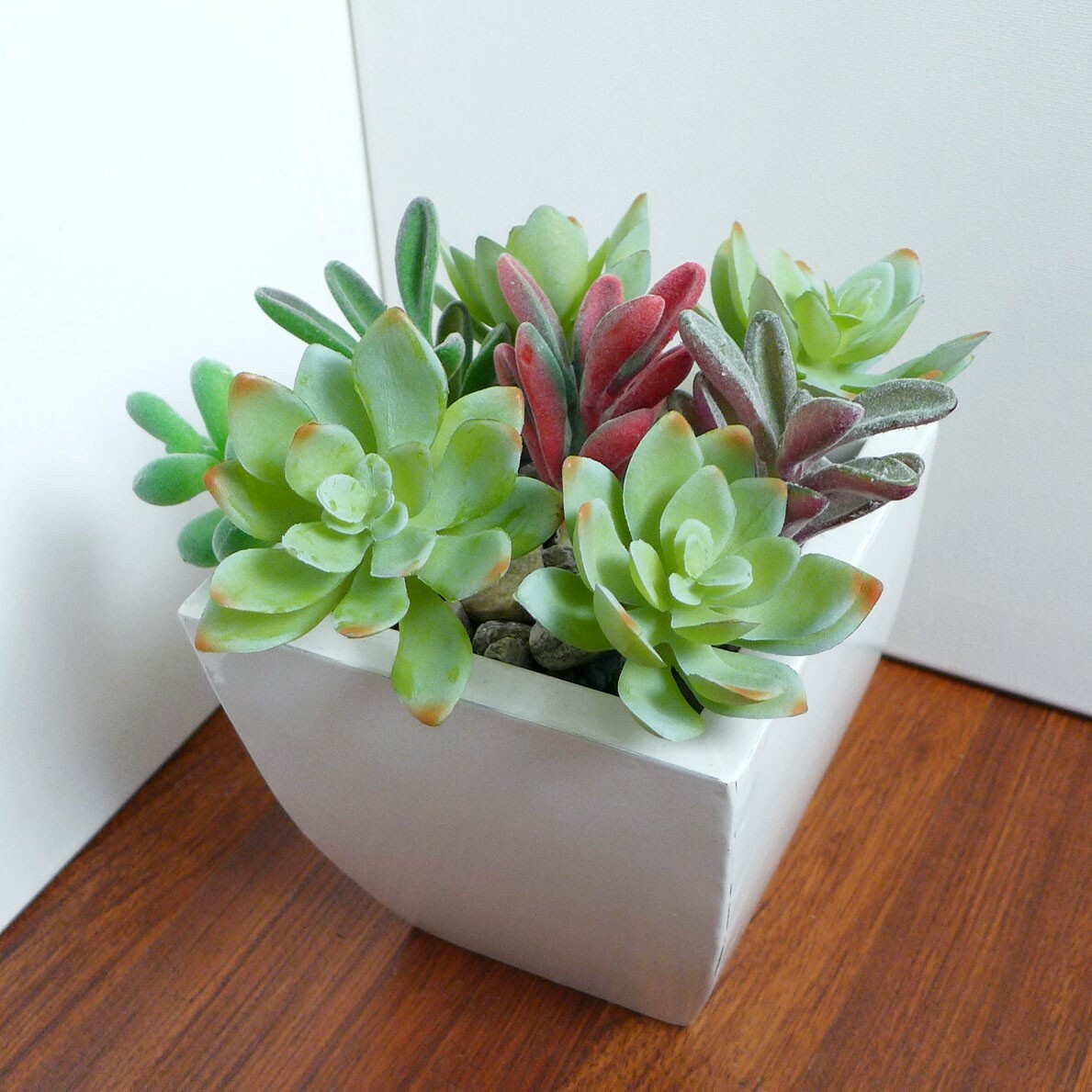 8 Pcs Artificial Plants Mini Succulents Grasses Home Garden Decoration (#101)