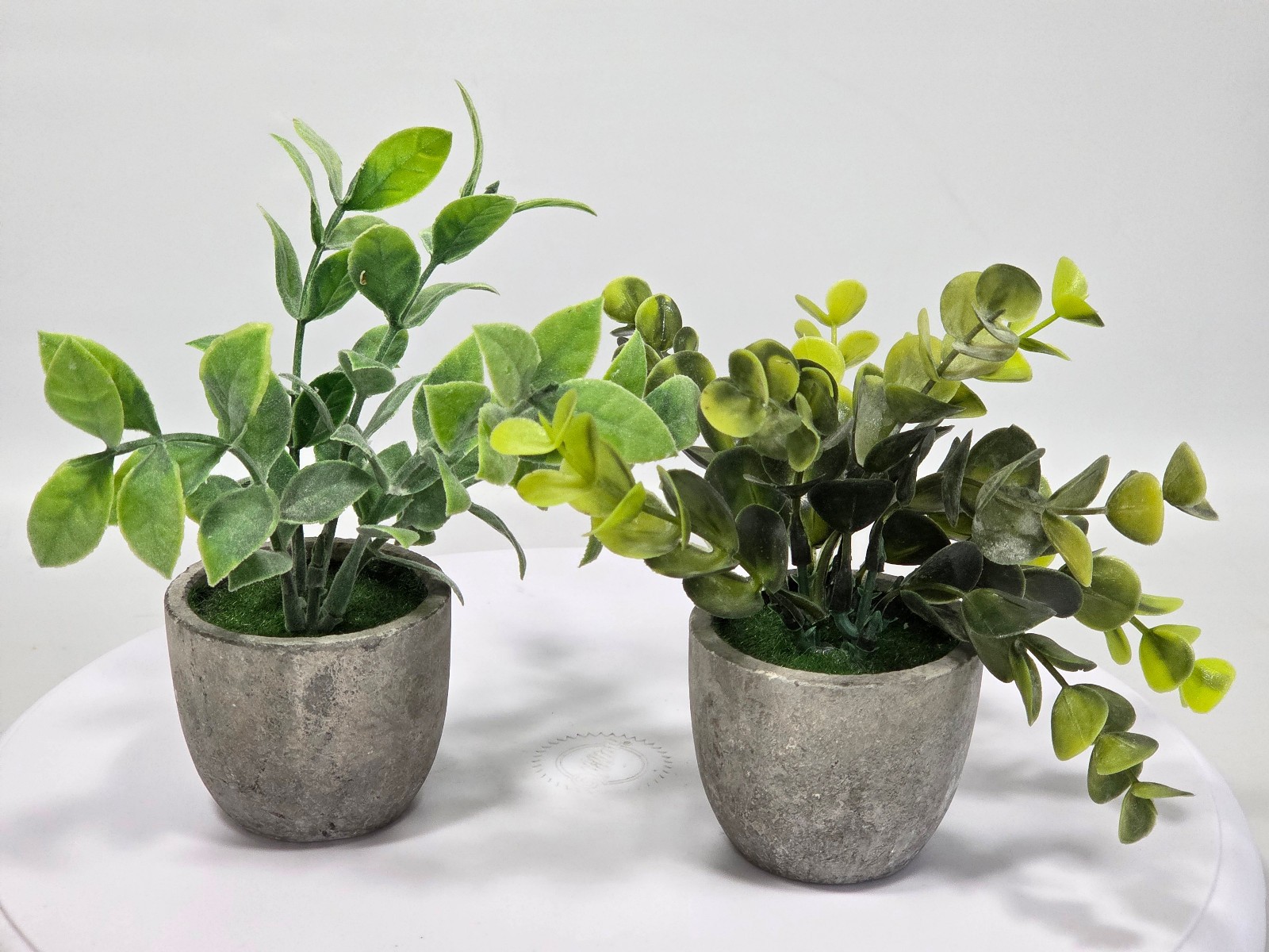4 Pack Fake Plants Mini Artificial Greenery Potted Plants for Home Indoor Decor