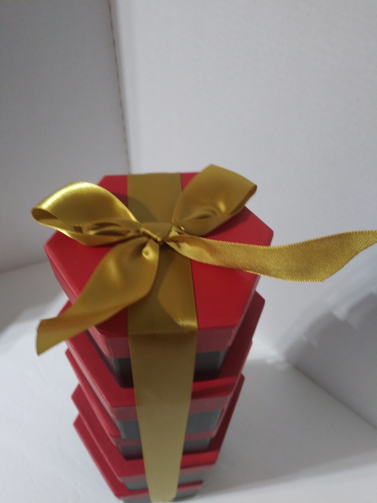 SWEET CHOICE Gift Boxes Set of 5pc , with Lids Hexagon