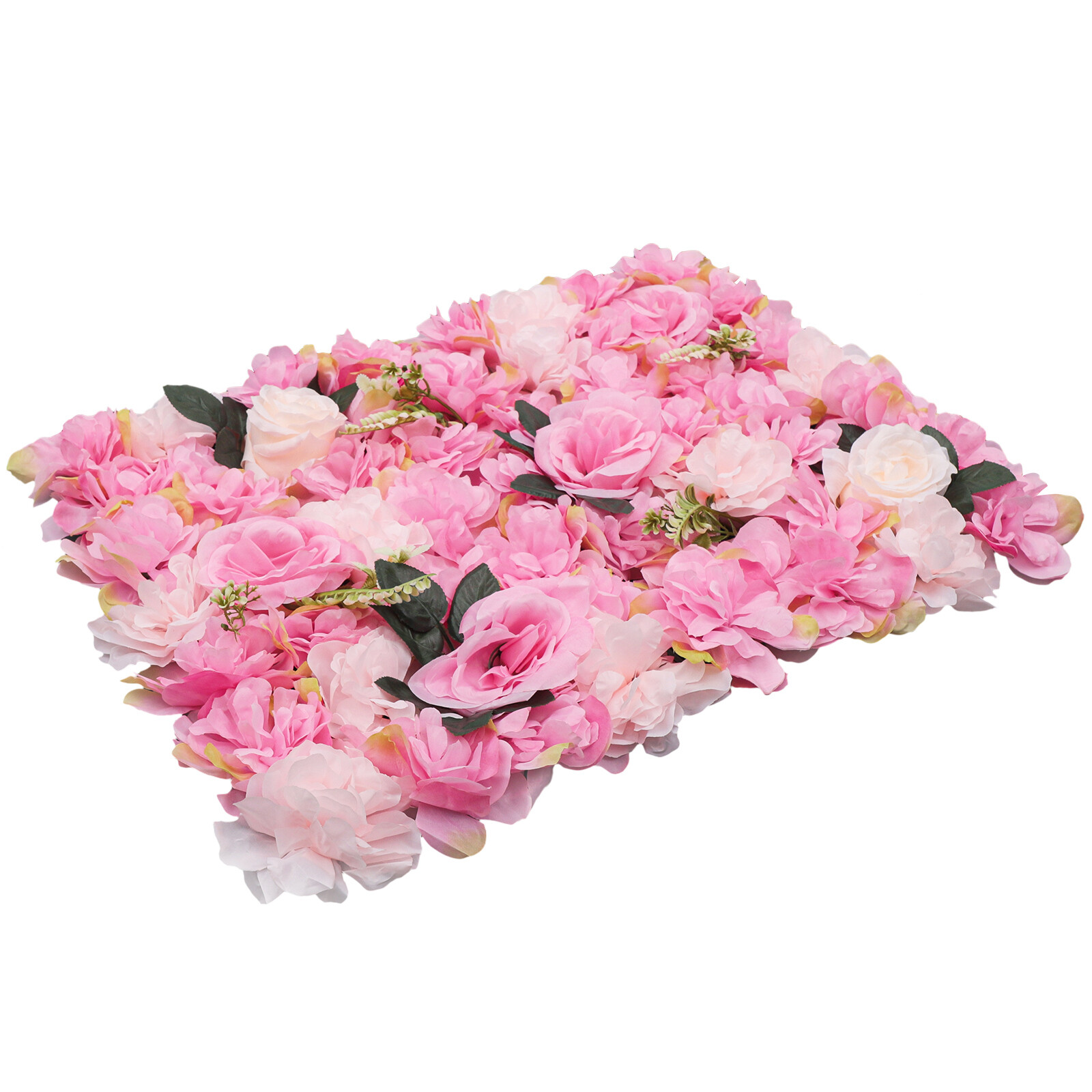 23.6×15.7 inch, 12* Artificial Flower Wall Panels for Wedding Backdrops Decor