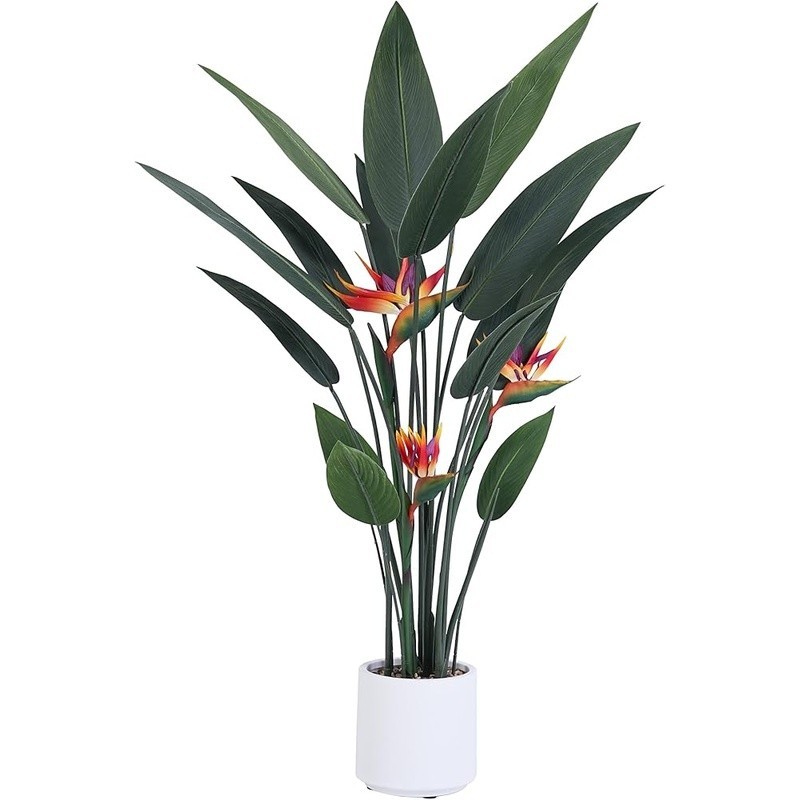 Artificial Bird of Paradise Plant Decorative Faux Tree Indoor Outdoor Home Decor