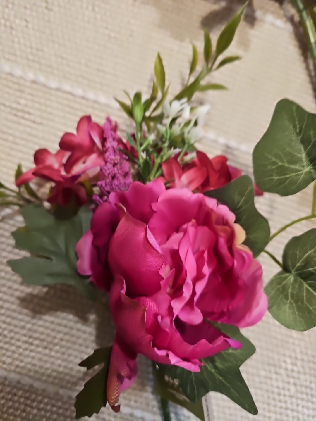 11 NEW 12″ SPRING SUMMER PEONY Floral Pick Decor WEDDING Flower FREE SHIP
