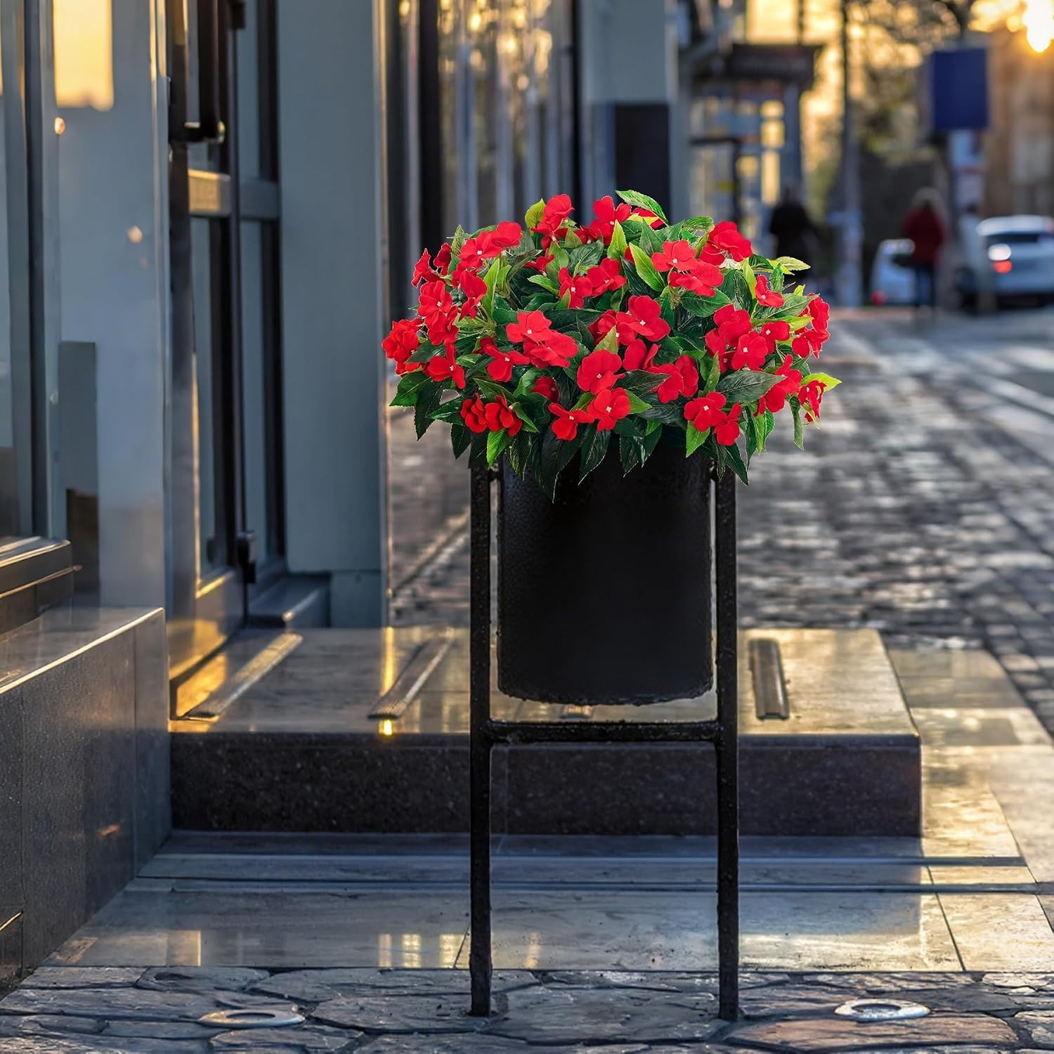 All-Season Artificial Impatiens Bouquet