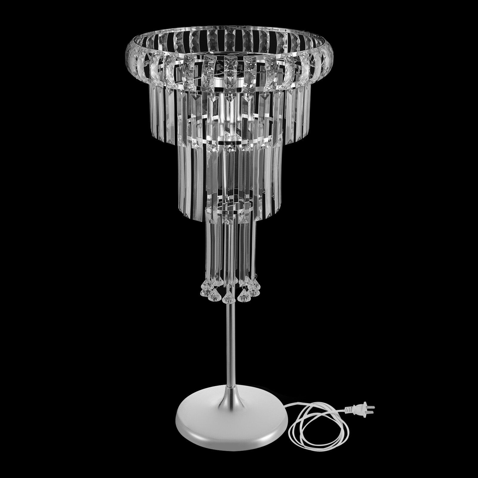 4 Tier Clear Flower Stand Wedding Party Flower Stand Wedding Decoration