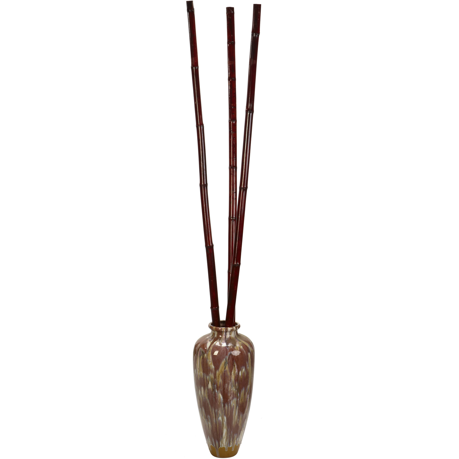 6pc Set Decorative Bamboo Poles Zen-Inspired Decor Durable