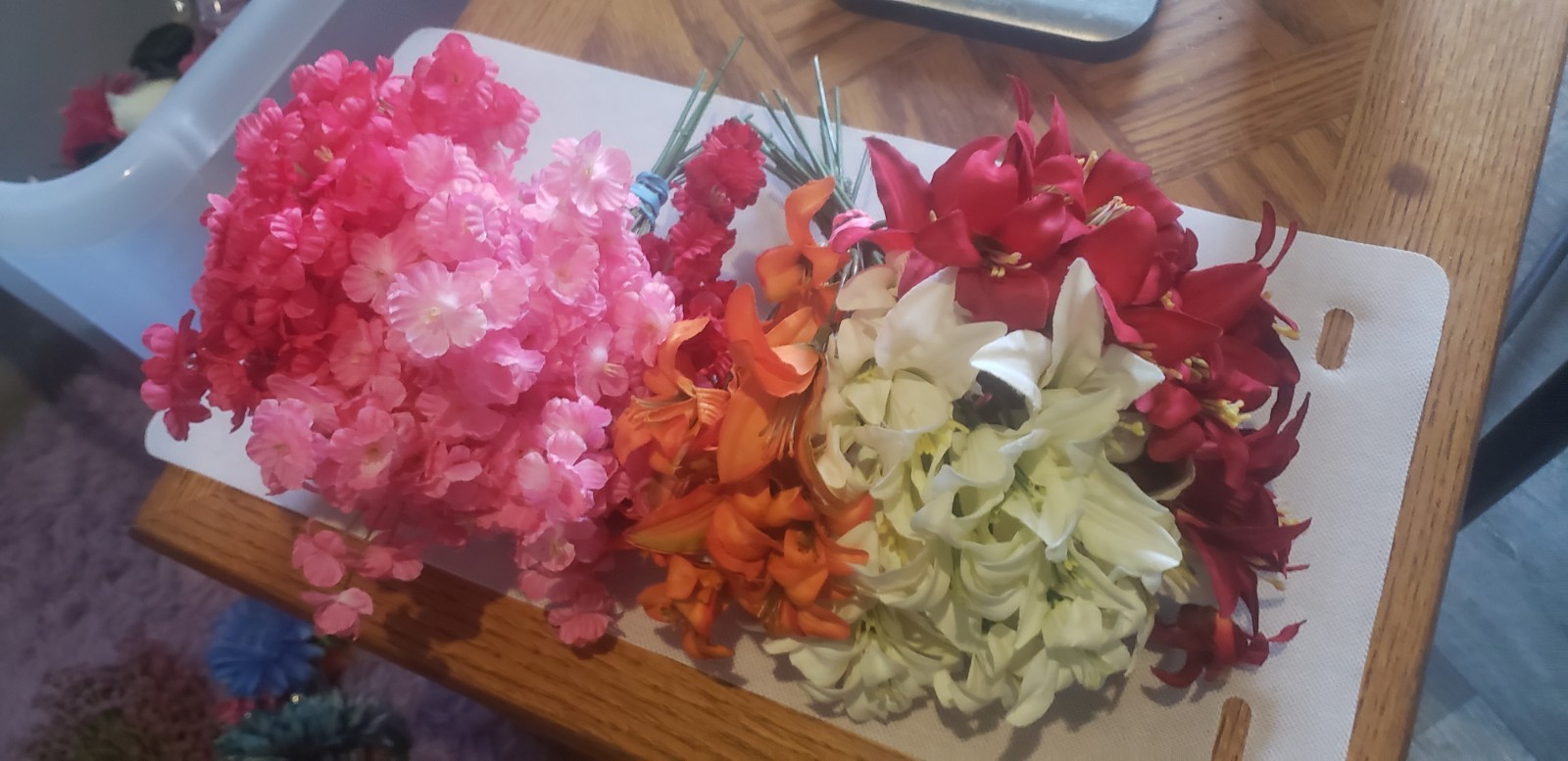 Lot Of Artificial Flowers