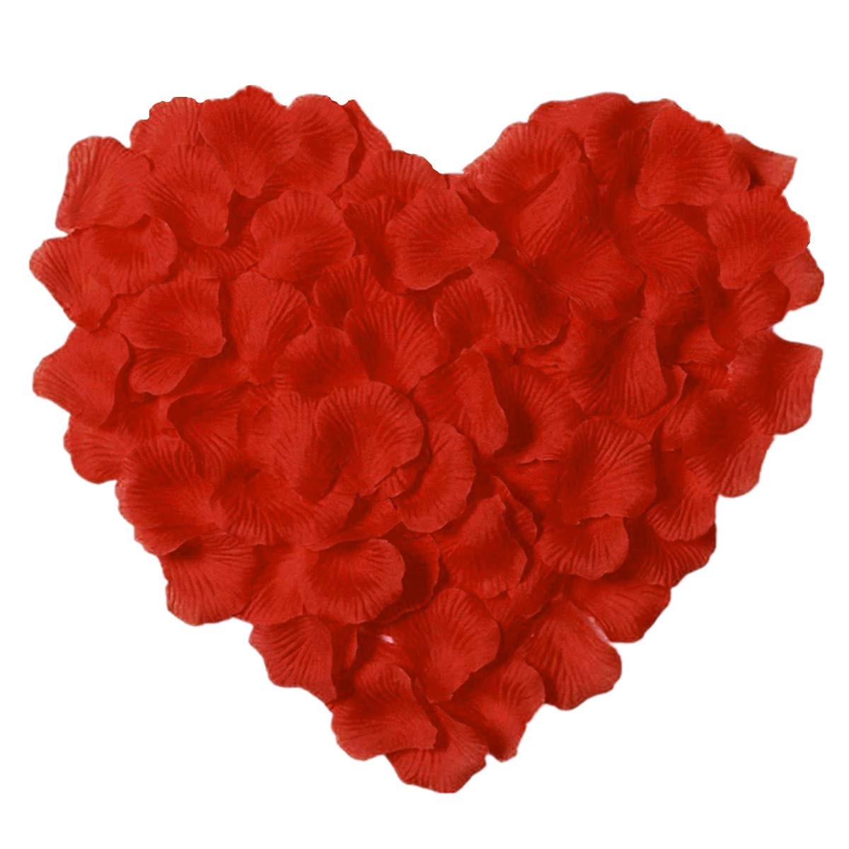 3000 PCS Red Rose Petals Silk Artificial Petals Vase Home Decor Wedding