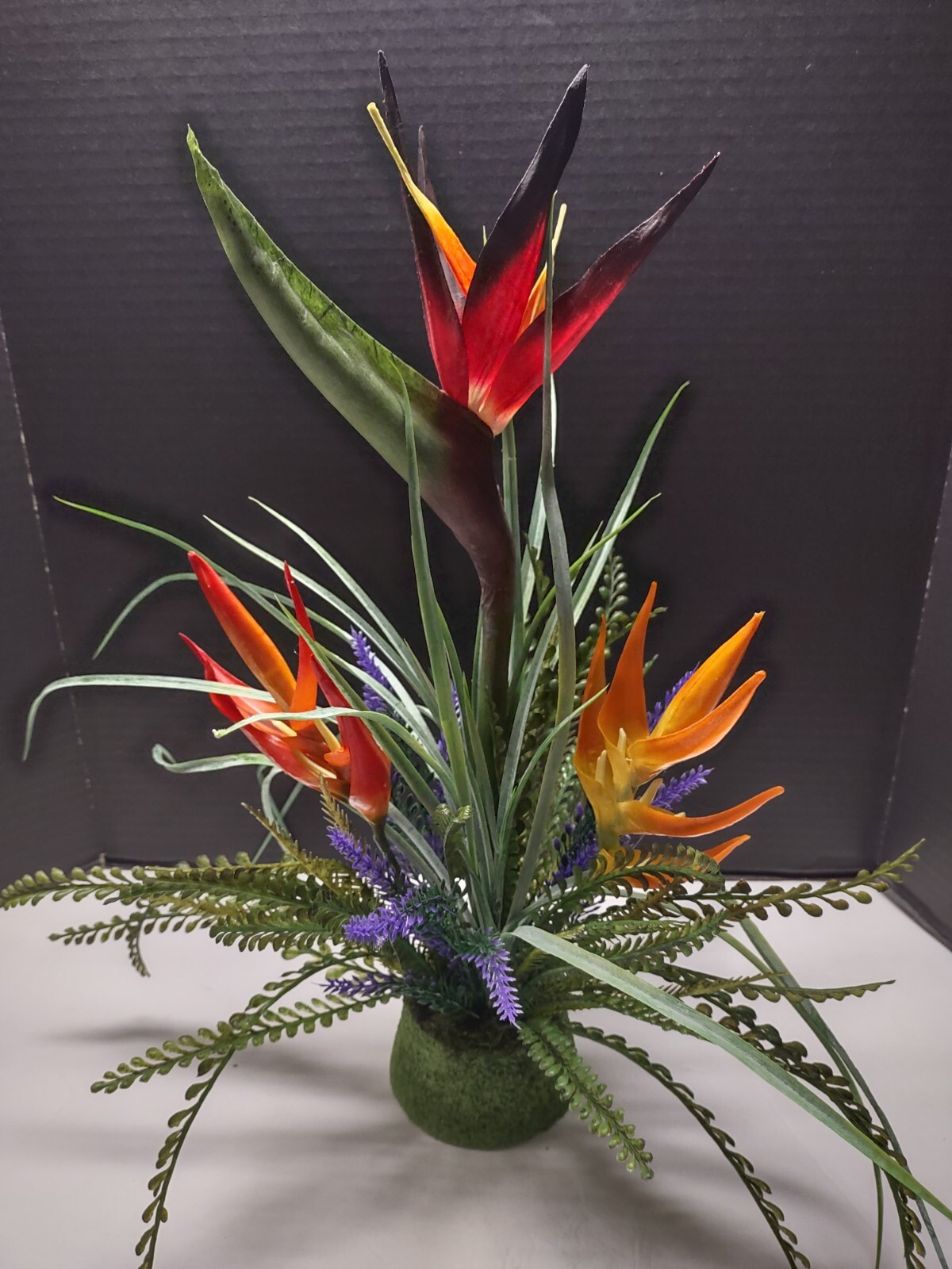 Medium Sized Tropical table centerpiece. Hawaiian floral arrangements