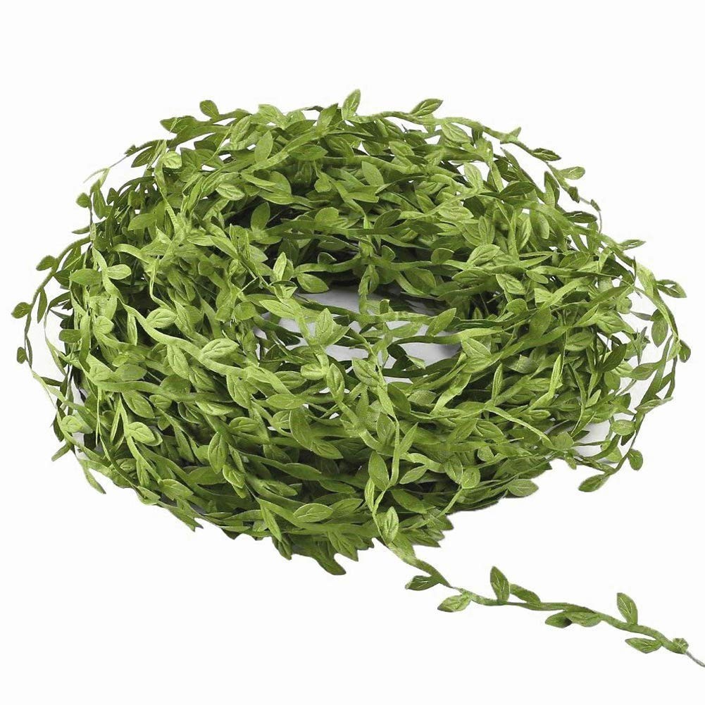 65 Ft Artificial Eucalyptus Vines Garland – Fake Hanging Plants for Wedding & Pa