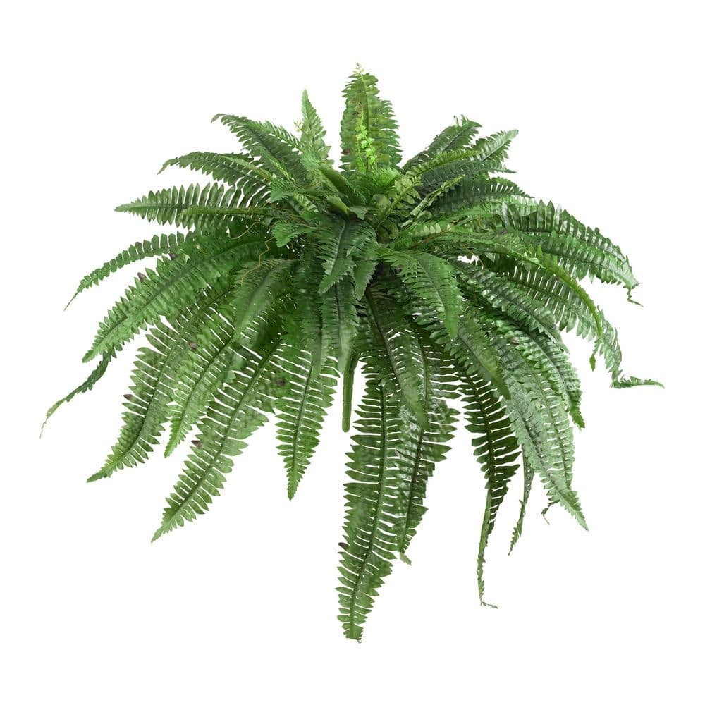 Artificial Boston Fern Home and Office Decoration Durable New 48 In. (Set of 2)
