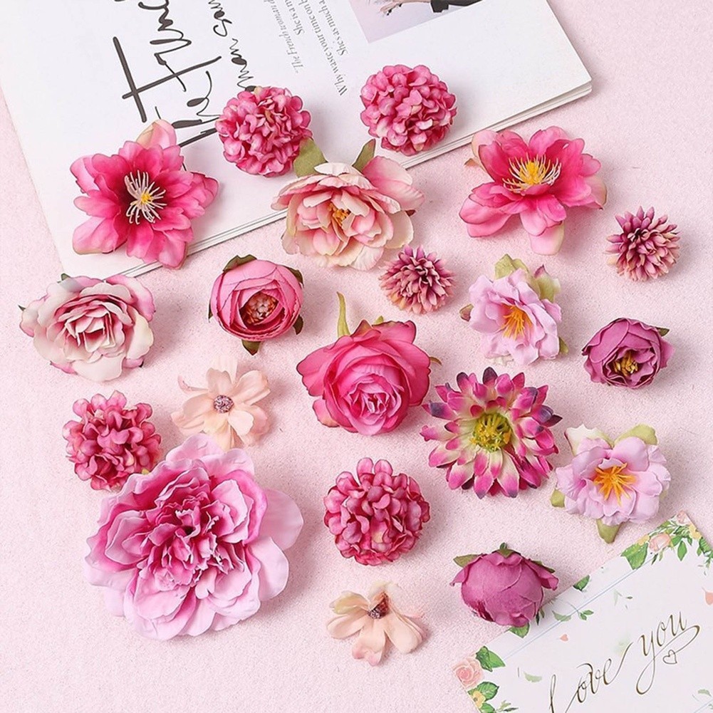 Embellishments Silk Flowers Fabric for buds Suitable For Embellishing