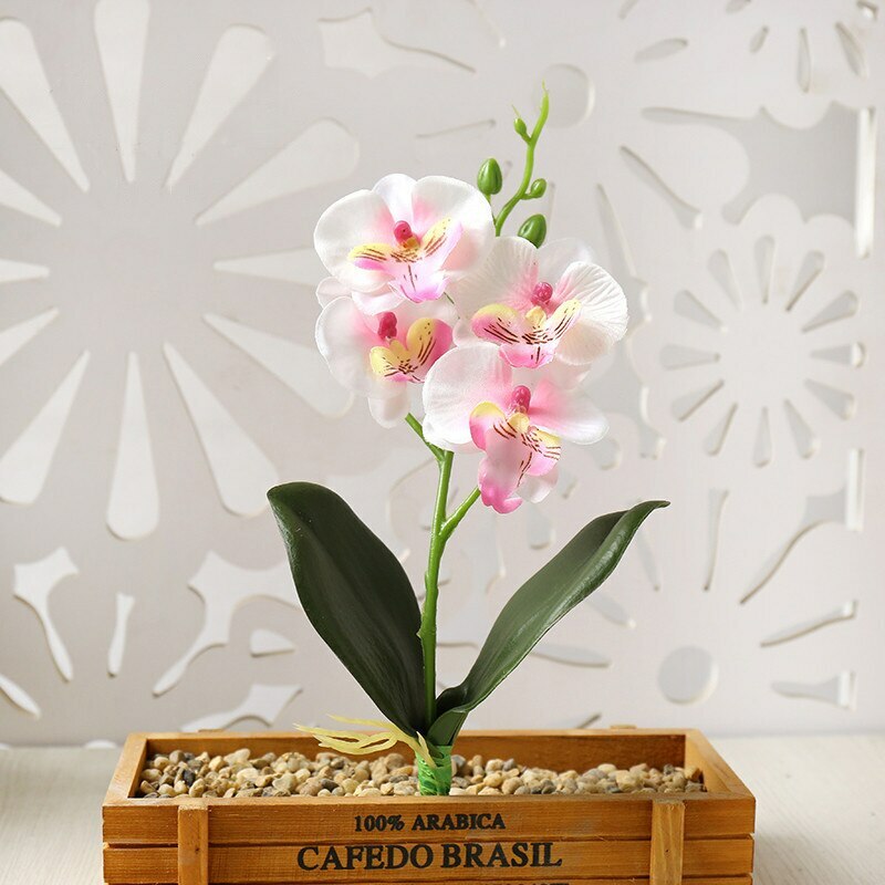 Artificial Butterfly Orchid Flowers Wedding Party Home Decor Fake Flower