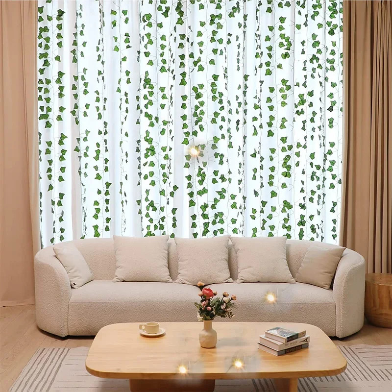 6 PACK 6.5 Ft Artificial Hanging Garland Ivy Leaves Plants Vines Home Decor USA