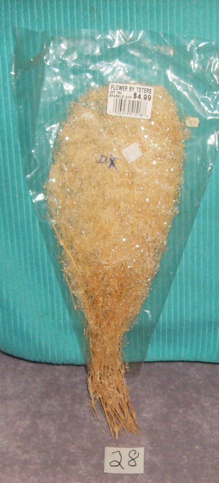 CREAM SPARKLE BABY’S BREATH GYPSOPHILA NEW IN FLAT PACKAGE #28