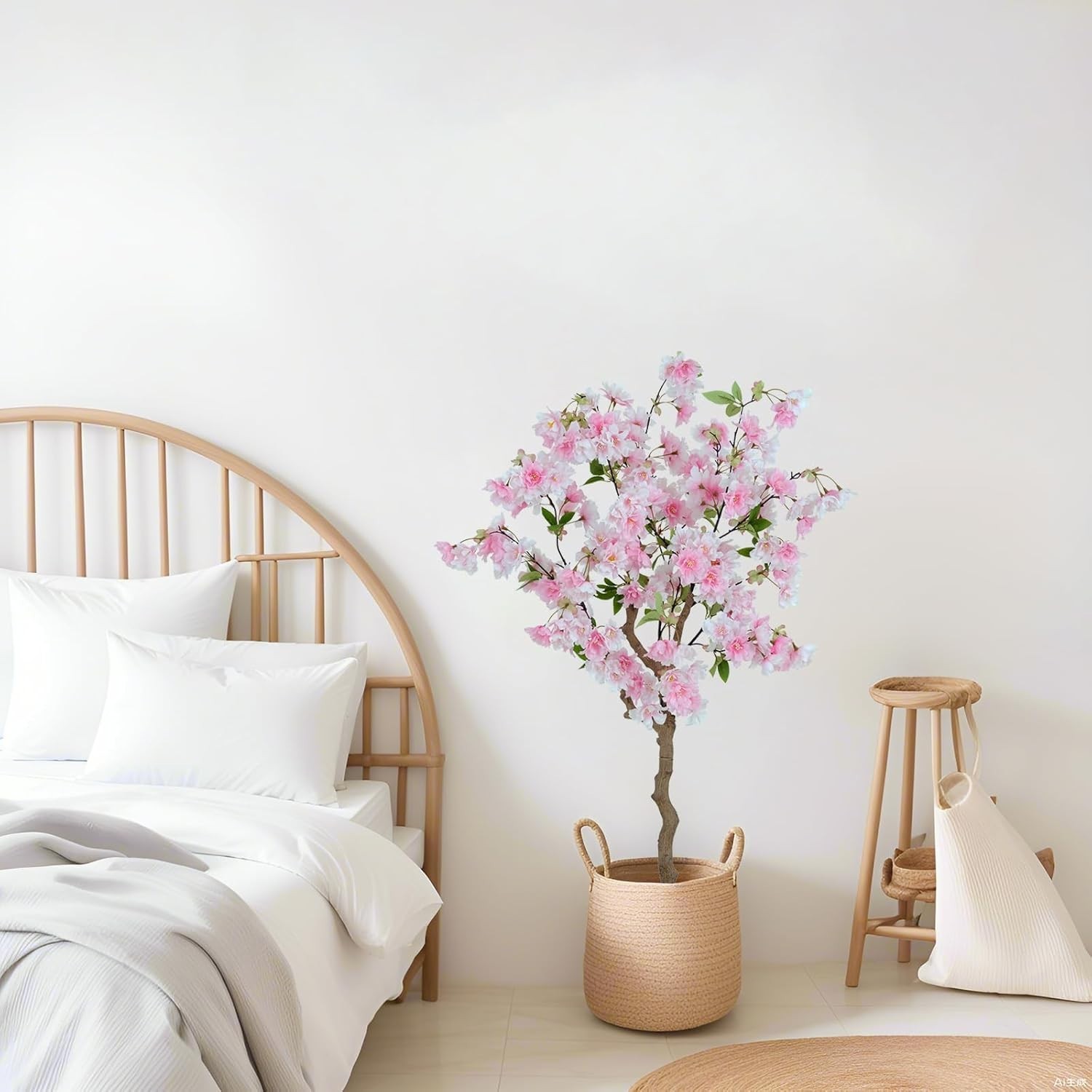 Realistic 4FT Pink Cherry Tree – Indoor & Wedding Decor