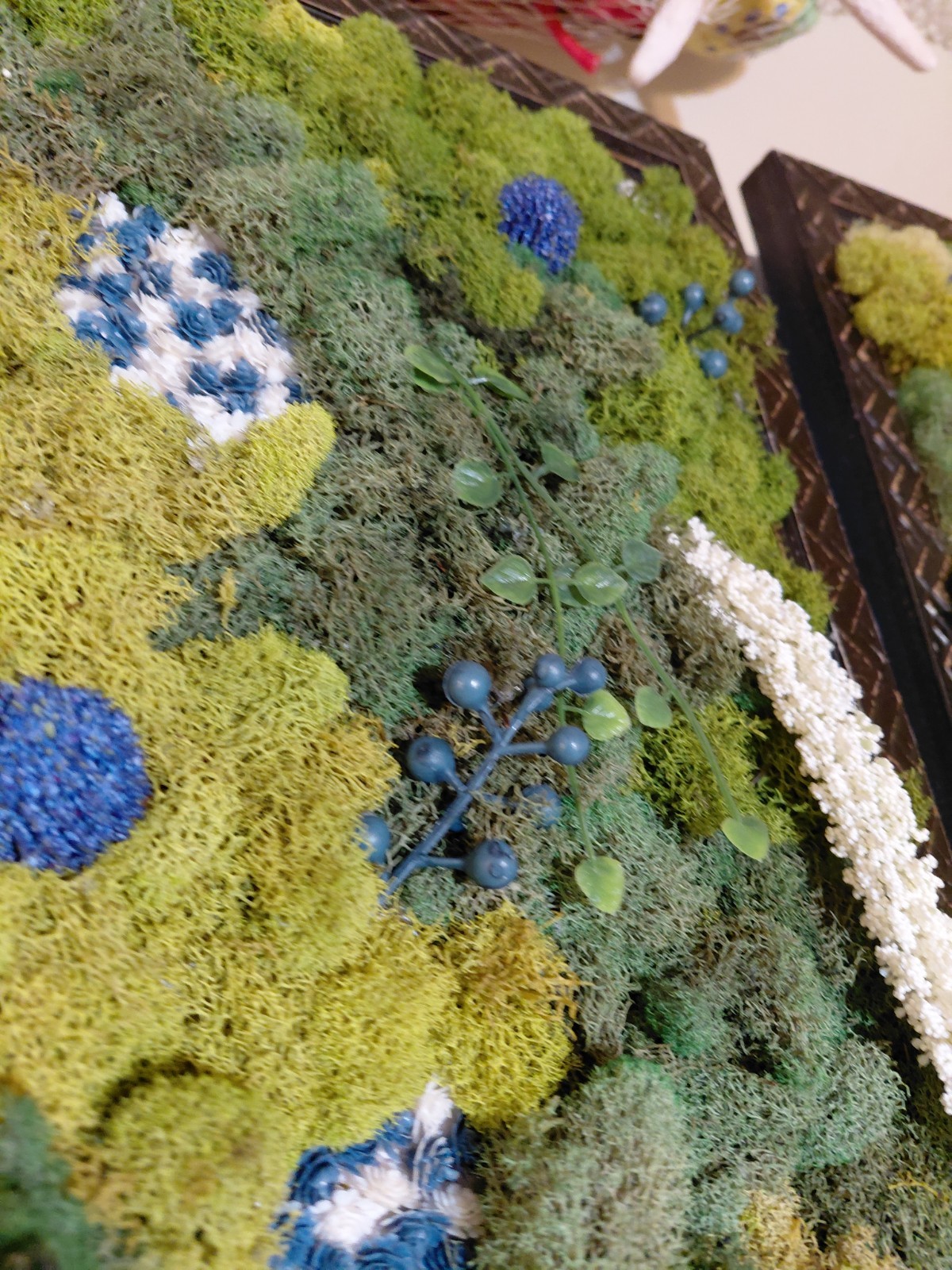 2 Matching 14×16 Beautiful moss wall art