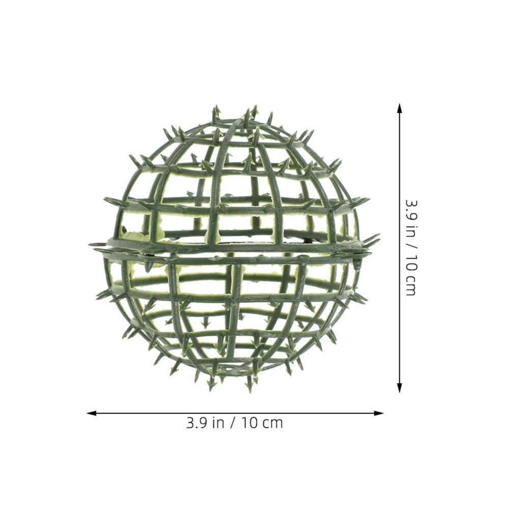 8Pcs Plastic Artificial Topiary Cage Green Durable for Wedding and Garden Decor