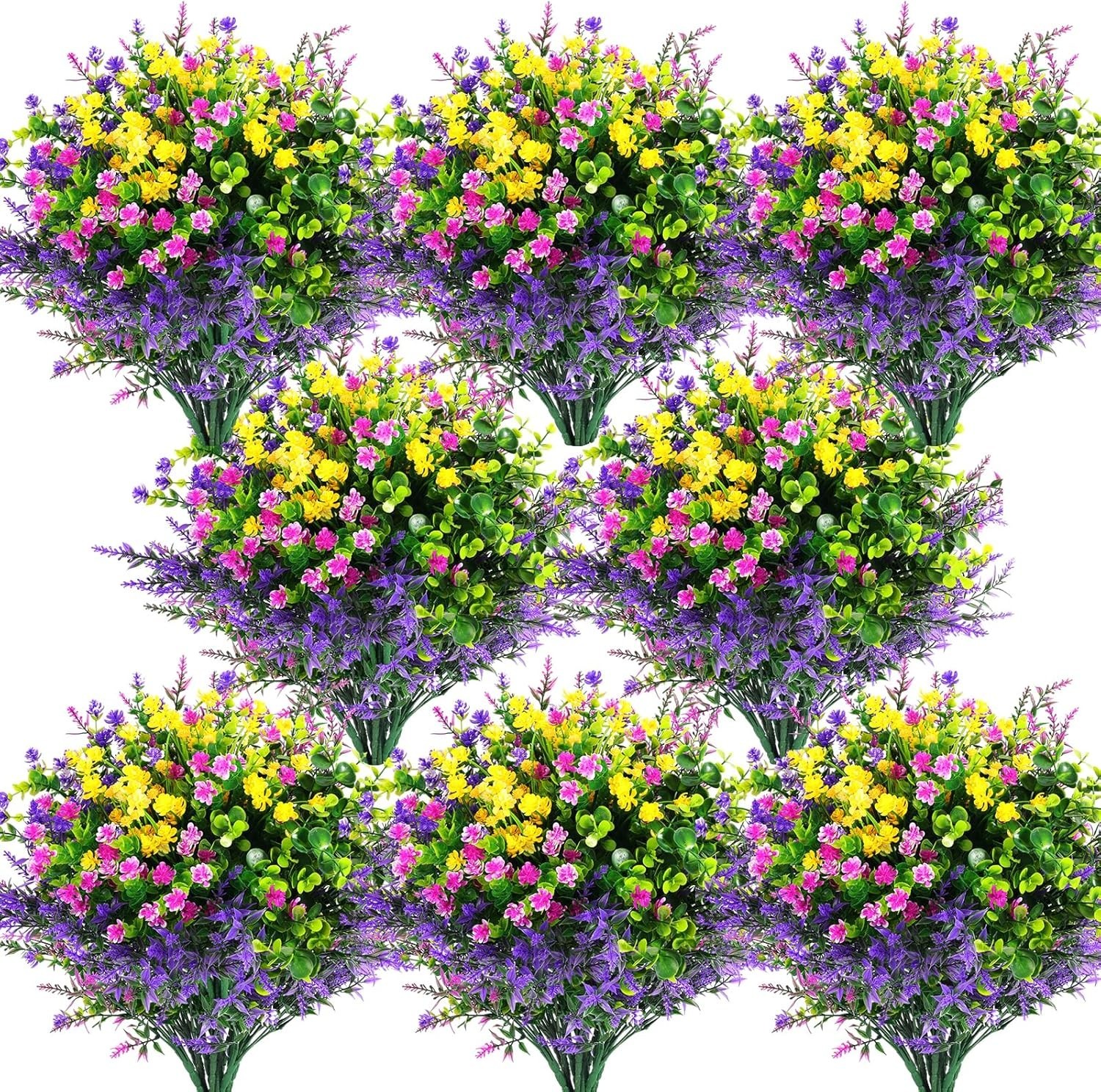 14” Life-like Artificial Flowers in Bulk – Perfect for Indoor & Outdoor Use