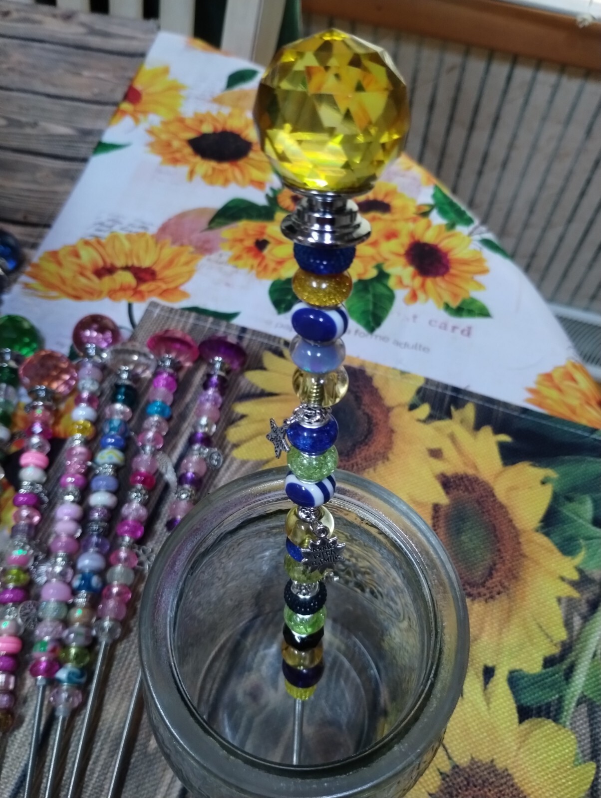 Fairy Wand Indoor/Outdoor Plant Custom Decor HANDMADE in USA