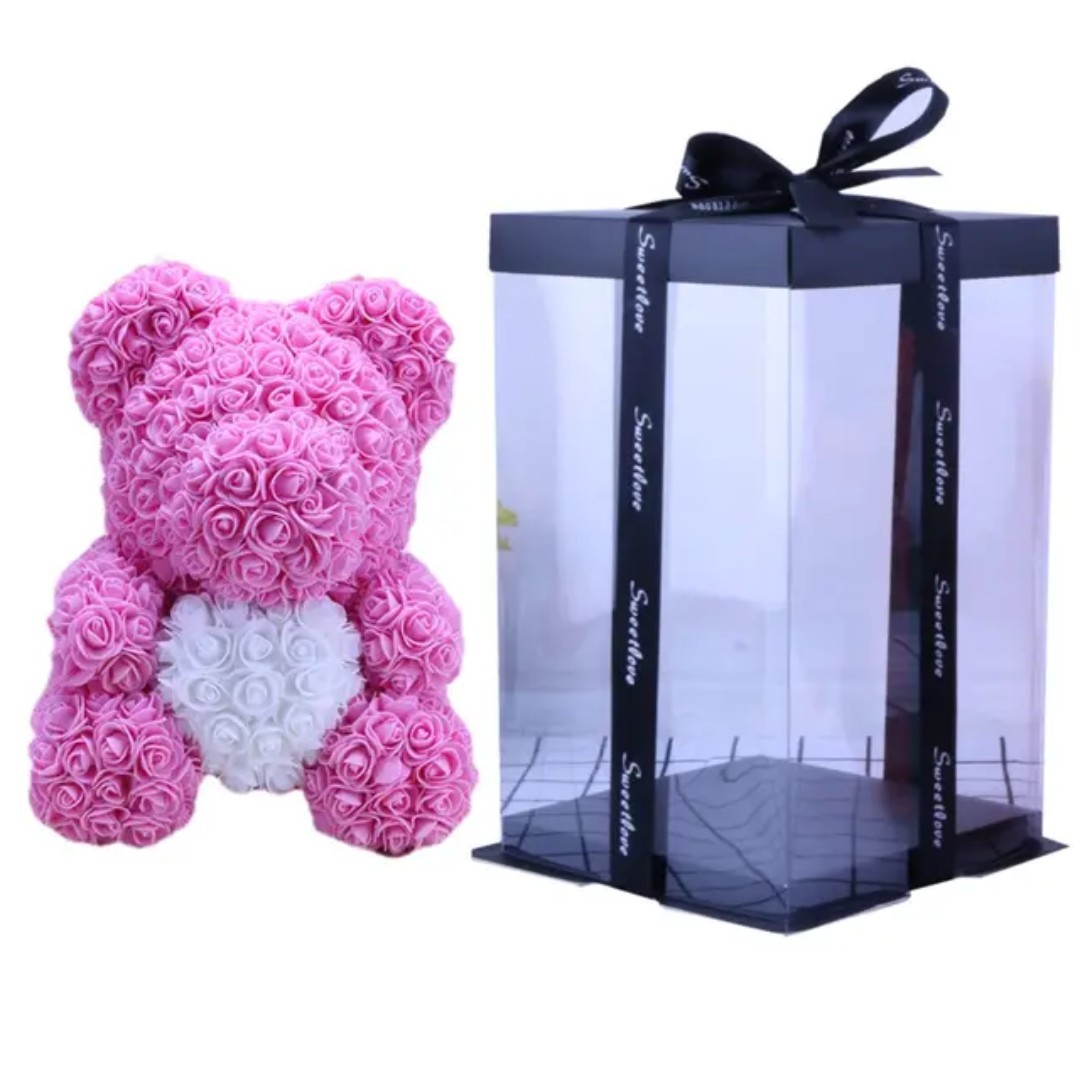 40cm Foam Flower PE Rose Bear Heart Bear Thanksgiving Mother’s Day…