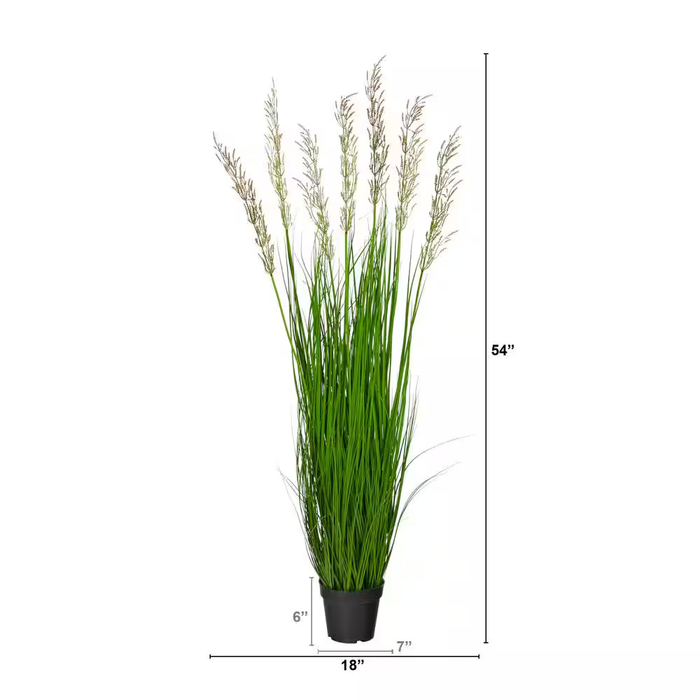 4.5 Ft. Plume Grass Artificial Plant