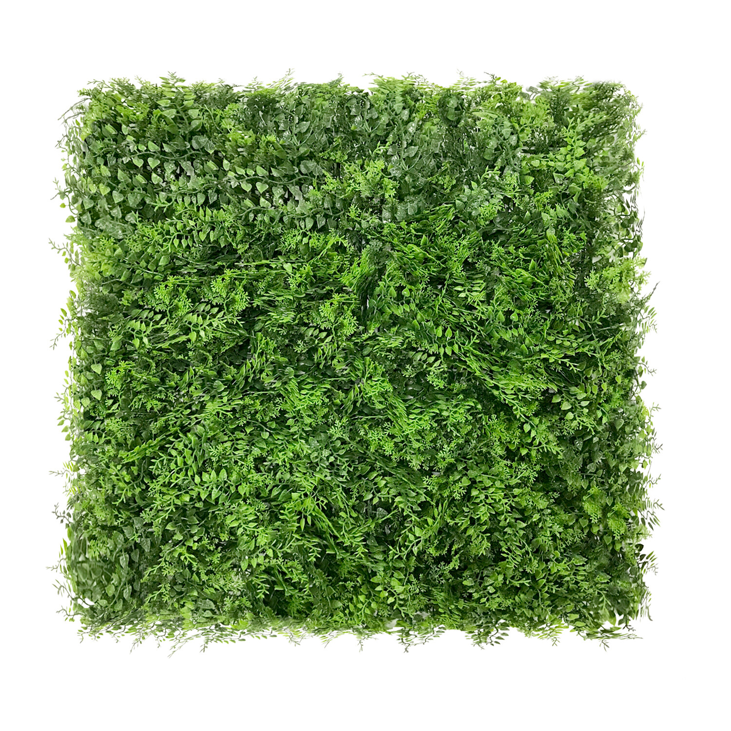 20″ Artificial Faux Fern Leaf Privacy Grass Mats Home Hedge Festival Decor