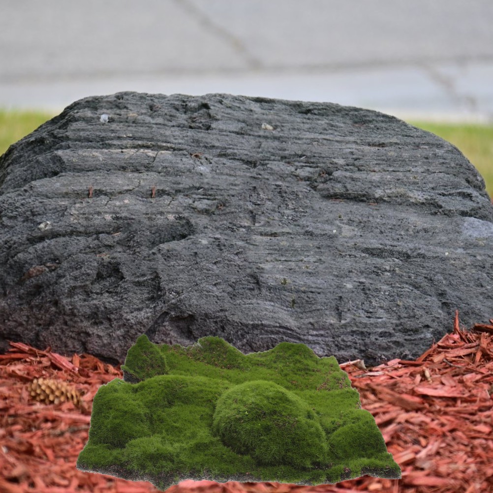 Artificial Moss Mat Decorative Fake Grass Dollhouse Plants Rug for Patio