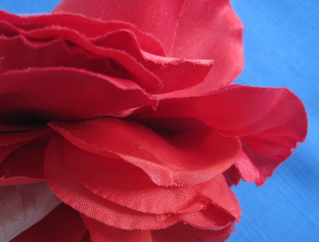 #2 Lot-12 Layers Used Silk Flower Petals 3.5-5″ Brads Multiple Colors Sizes