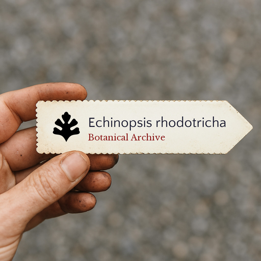 Echinopsis rhodotricha SEEDS – Rare Cactus SEEDS