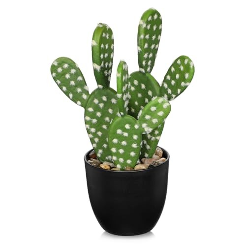 Artificial Cactus Plants 9.8 inch Small Faux Cactus Plants Indoor Fake SUP_168