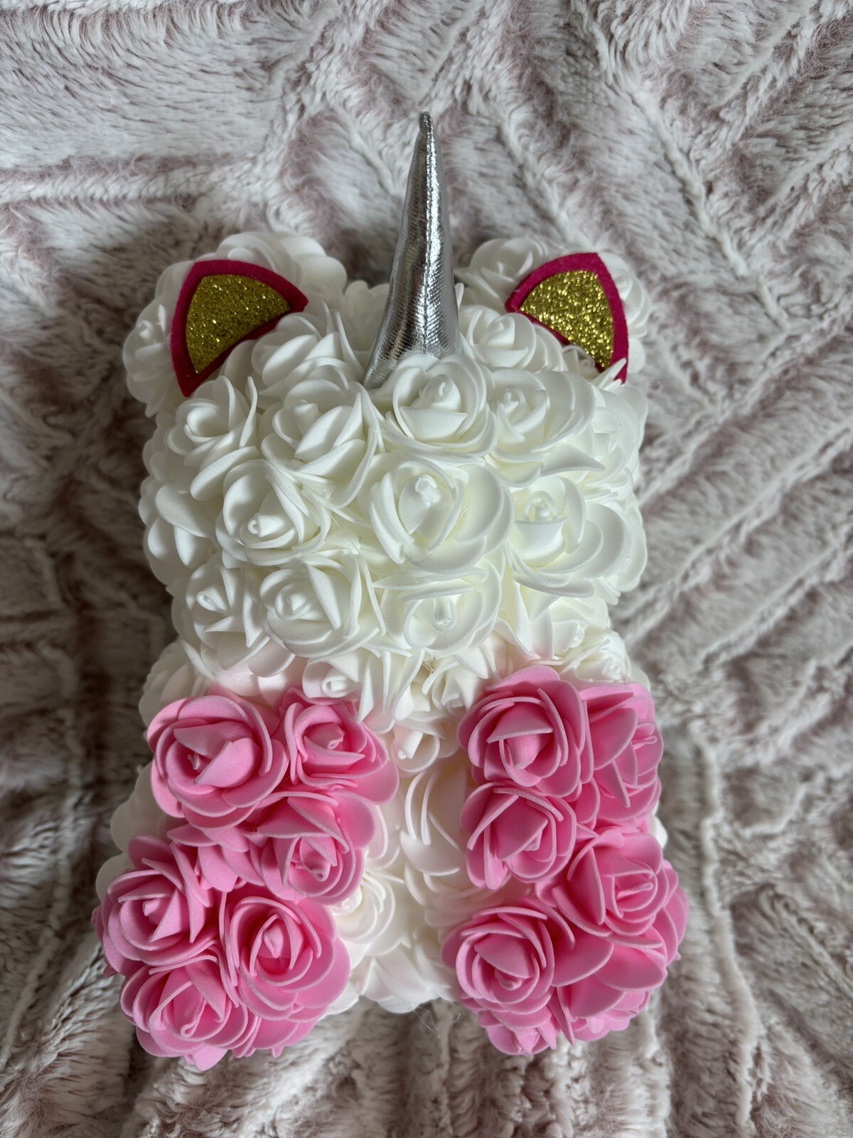 Always And Forever Flower Unicorn Multi Colored NO BOX